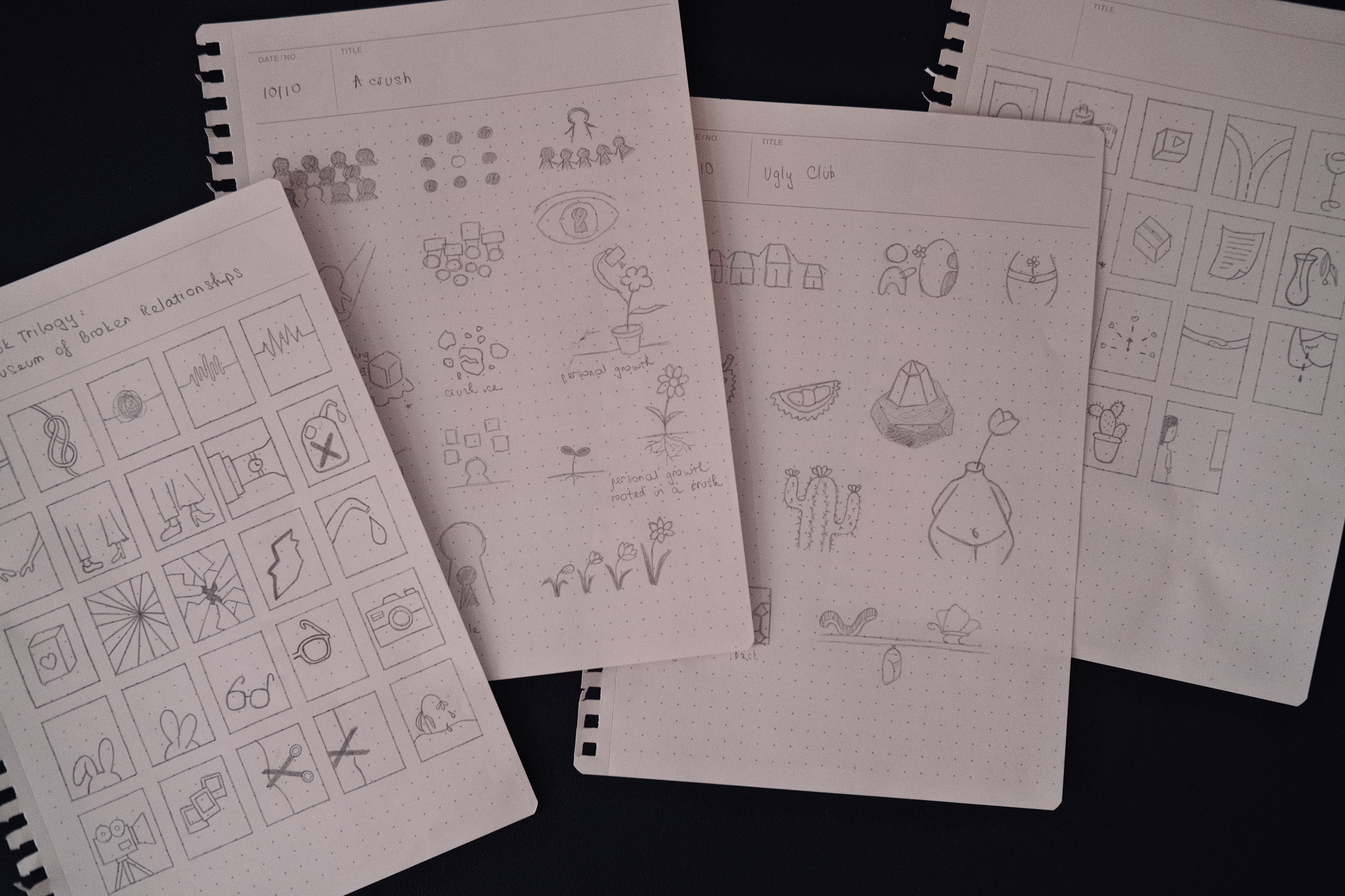 sketches of book cover